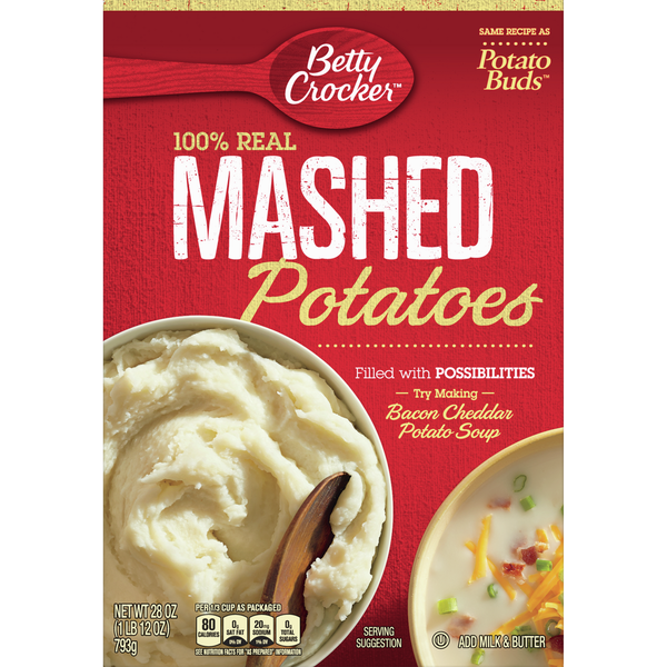 Instant Foods Betty Crocker Gluten Free, 100% Real Potato Buds hero