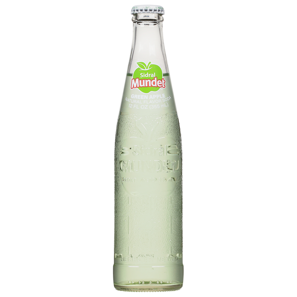 Soft Drinks Sidral Mundet Soda, Green Apple hero