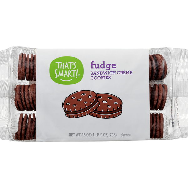 Cookies & Cakes That's Smart! Sandwich Creme Cookies, Fudge hero