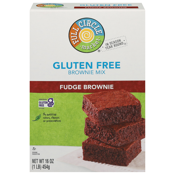 Bread Full Circle Brownie Mix, Gluten Free, Fudge Brownie hero