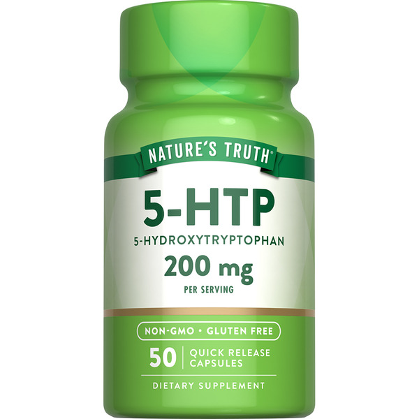 Vitamins & Supplements Nature's Truth 5-HTP Capsules hero