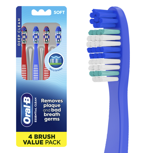 Oral-B Healthy Clean Toothbrushes, Soft hero