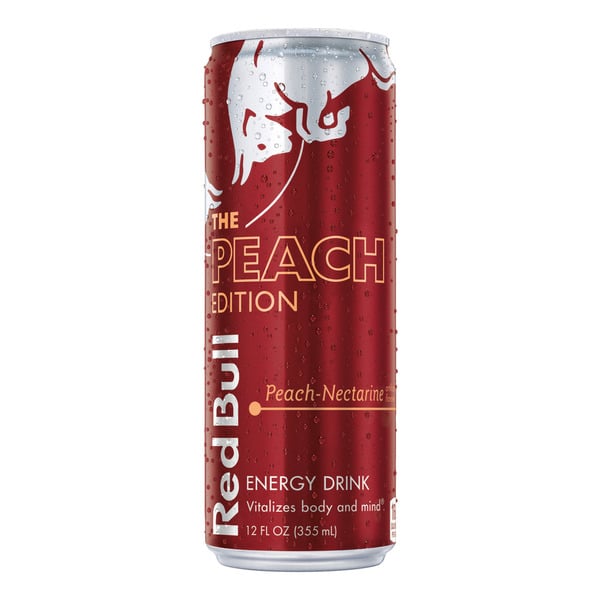 Energy & Sports Drinks Red Bull Peach Edition Energy Drink hero