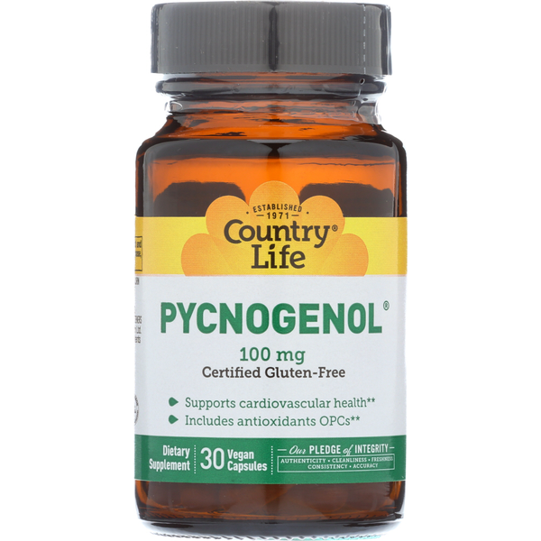 Vitamins & Supplements Country Life Pycnogenol hero