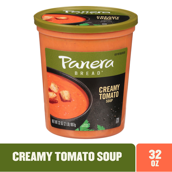 Soup, Broth & Bouillon Panera Bread Creamy Tomato Soup Cup (Gluten Free) hero