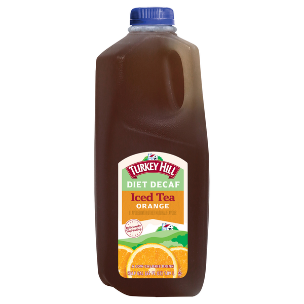 Refrigerated Turkey Hill Iced Tea, Orange, Diet Decaf hero