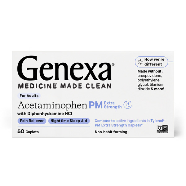 Genexa Acetaminophen PM Extra Strength hero