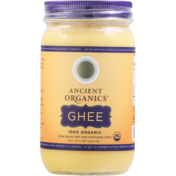 Oils & Vinegars Ancient Organics Ghee hero