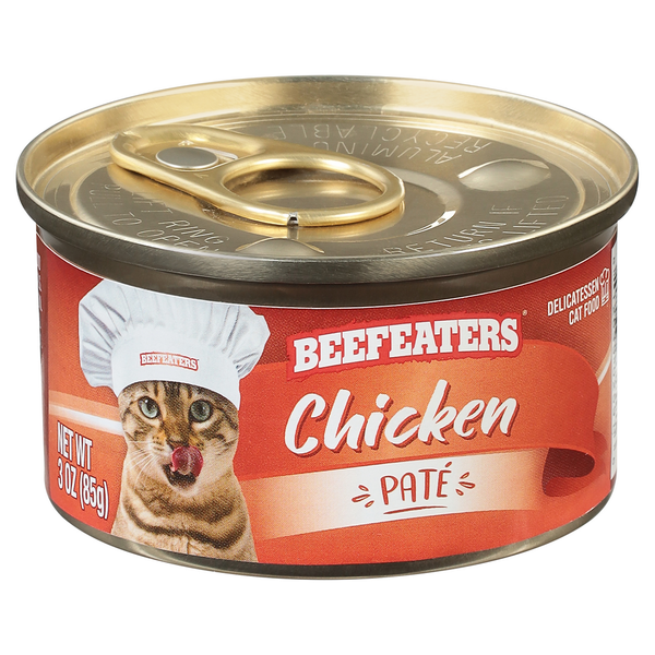 Beefeaters Cat Food, Chicken, Pate hero