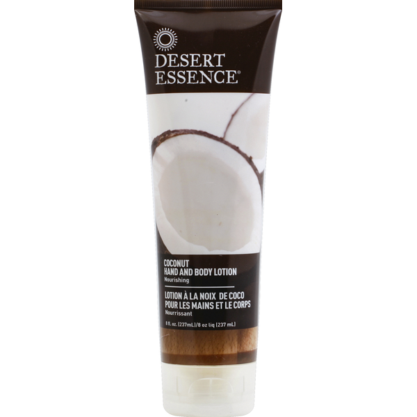 Body Lotions & Soap Desert Essence Hand and Body Lotion, Nourishing, Coconut hero