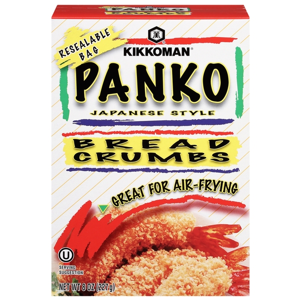 Marinades & Meat Preparation Kikkoman Panko Japanese style bread crumbs hero