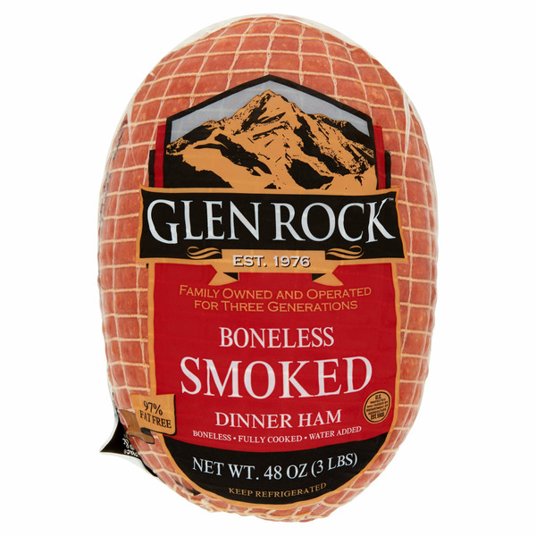 Lunch Meat Glen Rock Boneless Smoked Dinner Ham hero