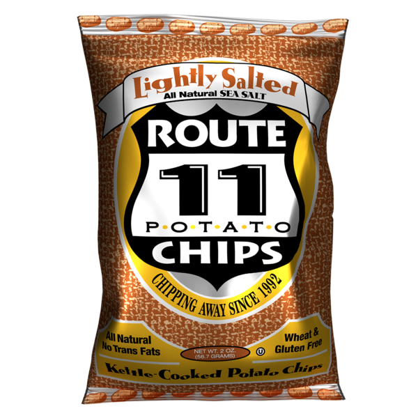 Chips & Pretzels Route 11 Lightly Salted Potato Chips hero