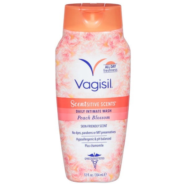 Feminine Care Vagisil Daily Intimate Wash, Peach Blossom hero