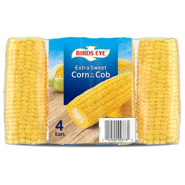 Vegetables, Vegan, & Vegetarian Birds Eye Sweet Corn On The Cob hero