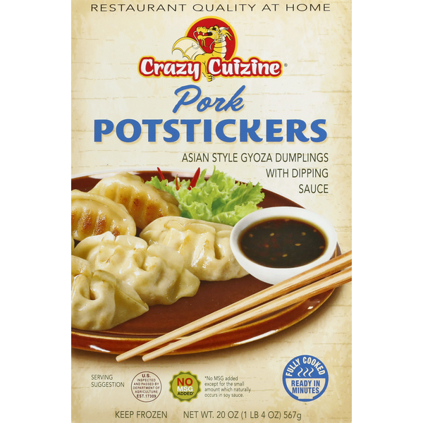 Frozen Appetizers & Sides Crazy Cuizine Pork Potstickers hero