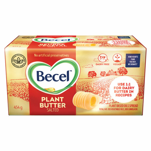 Butter Becel Plant Butter, Salted hero