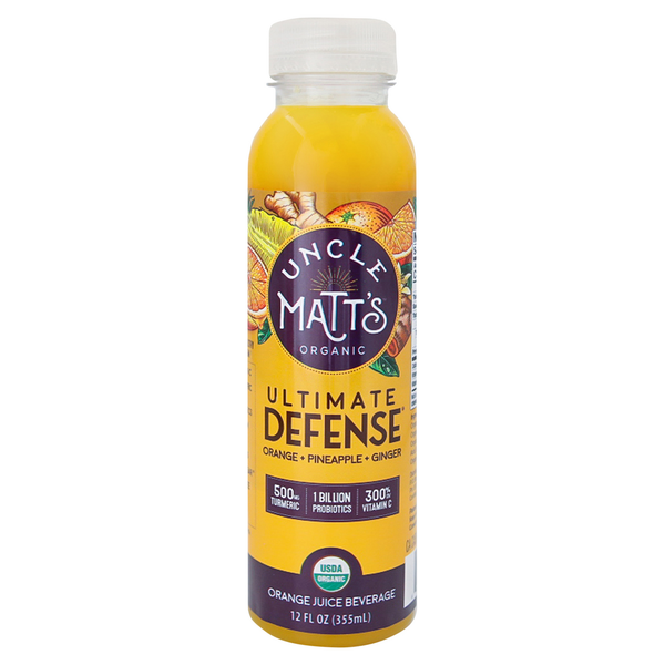 Juice & Nectars Uncle Matt's Organic Ultimate Defense, Orange Juice hero