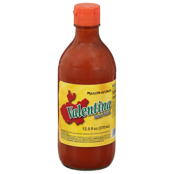 Condiments Valentina Hot Sauce, Mexican hero