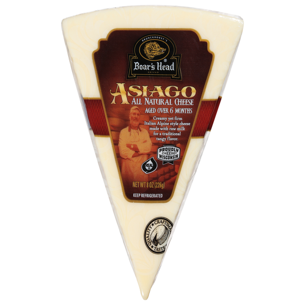 Specialty Cheeses Boar's Head Asiago Cheese hero