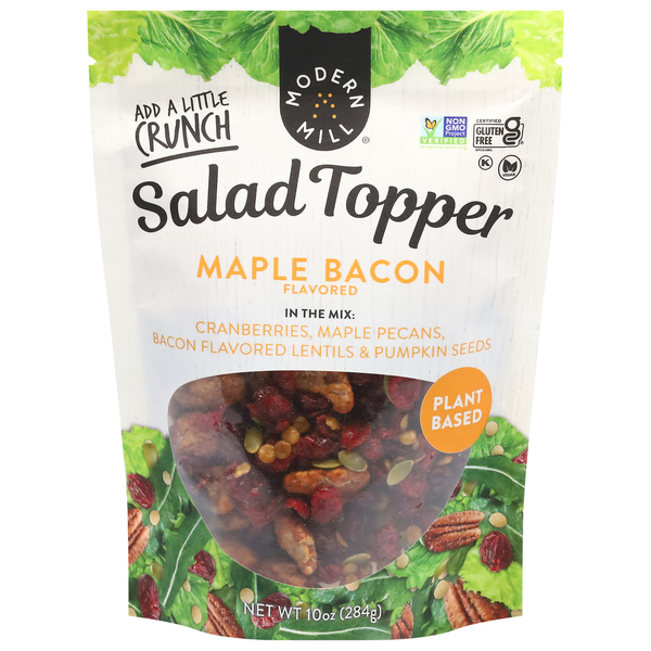 Salad Dressing & Toppings Modern Mill Salad Topper, Maple Bacon Flavored hero