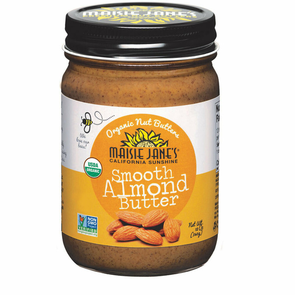 Maisie Jane's Organic Almond Butter, Smooth hero