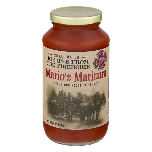 Small Batch Recipes From the Firehouse Mario's Marinara hero