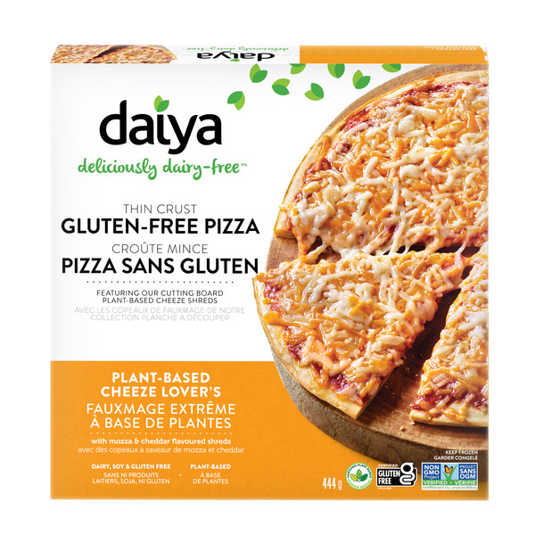 Frozen Pizza Daiya Dairy Free Cheeze Lover's Gluten Free Pizza hero