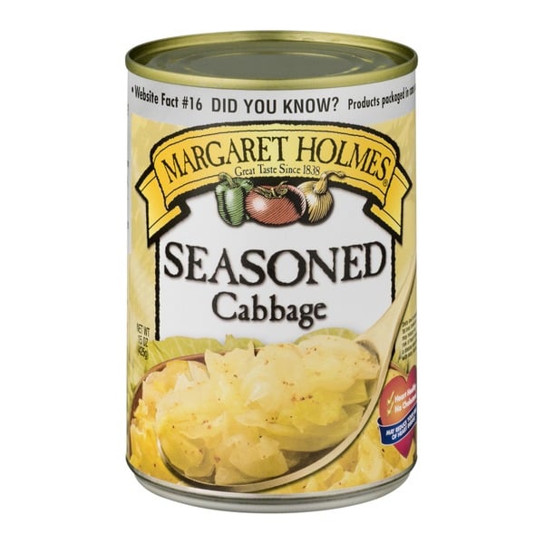 Canned & Jarred Vegetables Margaret Holmes Seasoned Cabbage hero