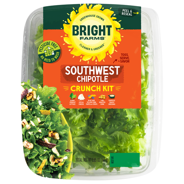 Packaged Vegetables & Fruits Bright Farms Crunch Kit, Southwest Chipotle hero