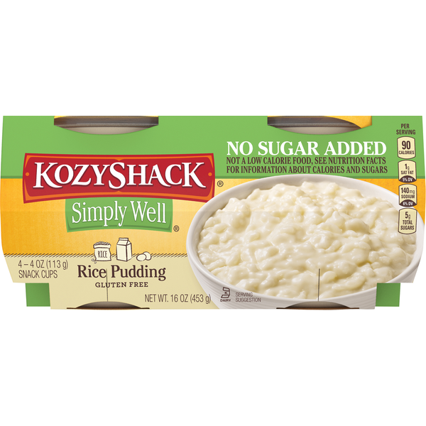 Refrigerated Pudding & Desserts Kozy Shack Rice Pudding hero