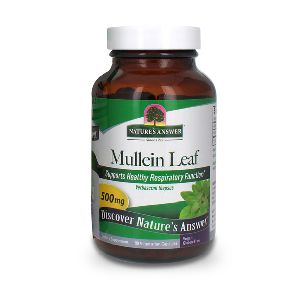 Vitamins & Supplements Nature's Answer Mullein Leaf Capsules hero