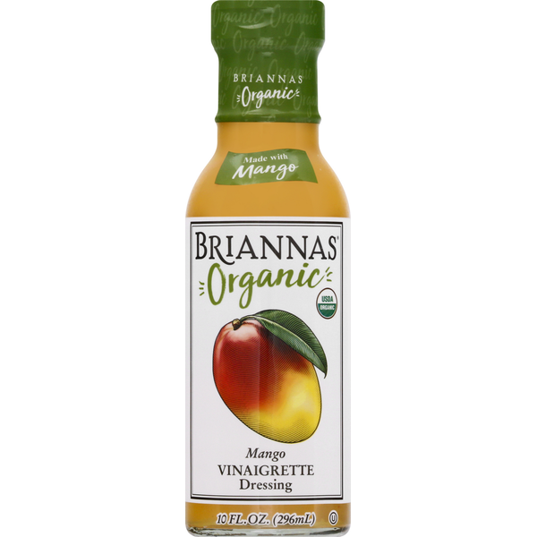 Salad Dressing, Oils & Vinegars BRIANNAS Dressing, Vinaigrette, Mango hero