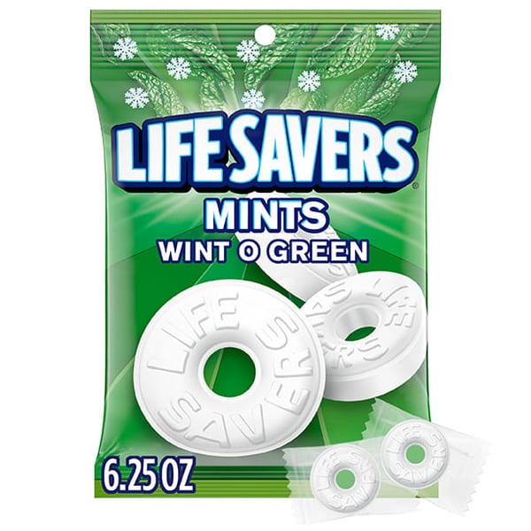 Mint & Gum Life Savers Wintogreen hero