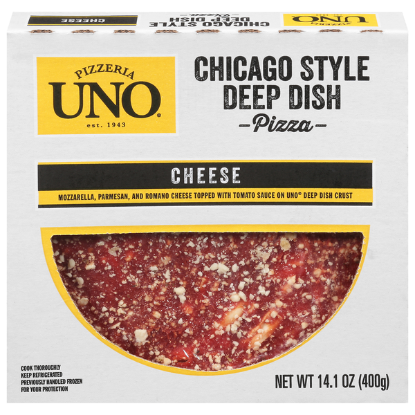 Frozen Pizza Pizzeria Uno Pizza, Cheese, Chicago Style Deep Dish hero