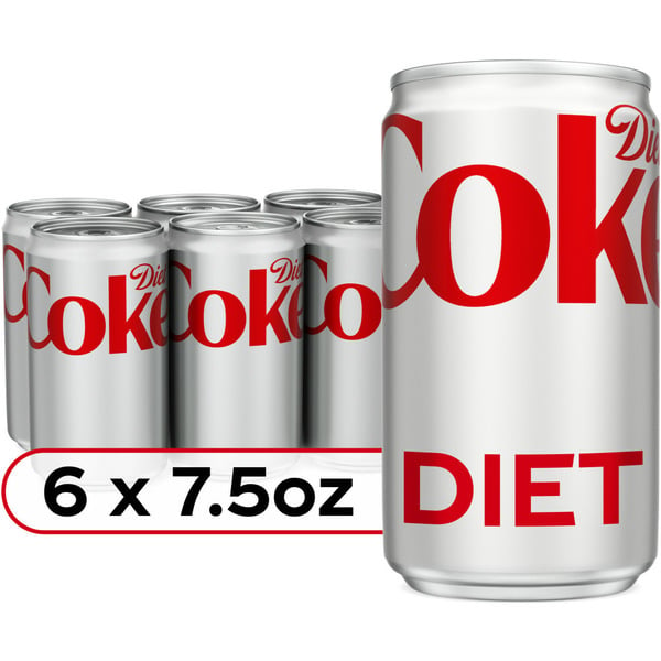 Soda Coca-Cola Diet Coke Mini Cans hero