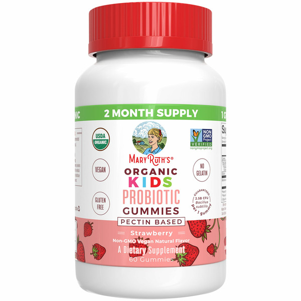 Maryruth's Organic Kids Probiotic Gummies hero