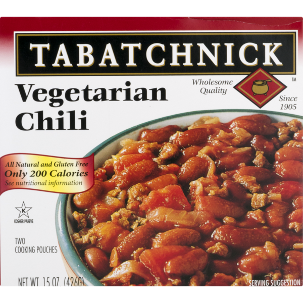 Kosher Foods Tabatchnick Vegetarian Chili (Frozen) hero