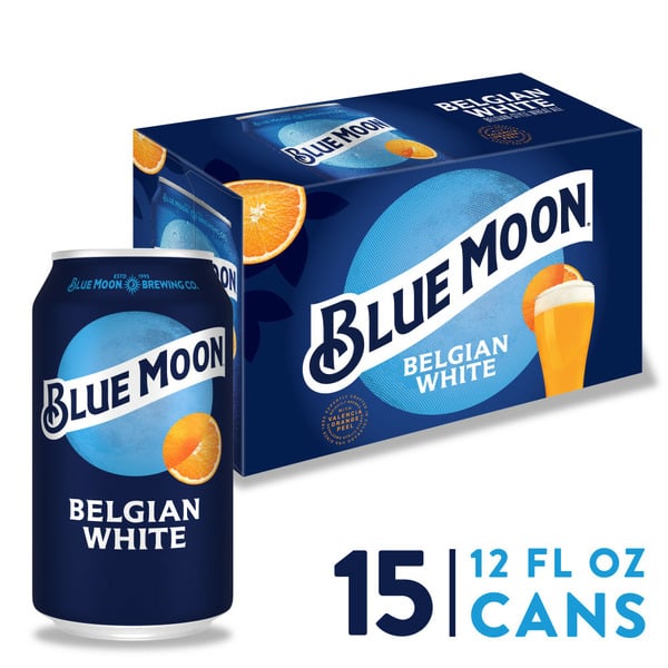 Beers & Coolers Blue Moon Belgian White Wheat Beer hero