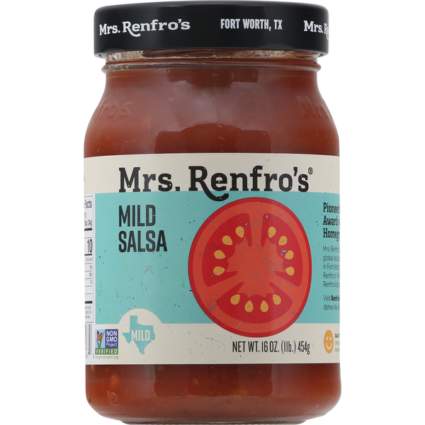 Preserved Dips & Spreads Mrs. Renfro's Salsa, Mild hero