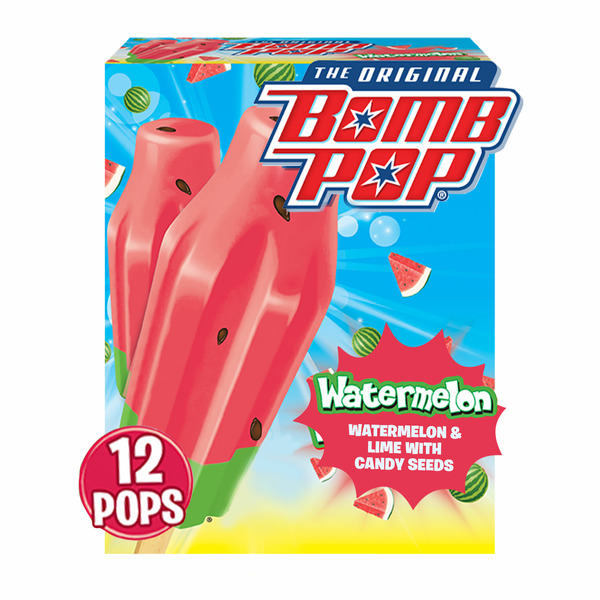 Ice Cream & Ice Bomb Pop Watermelon Bar hero