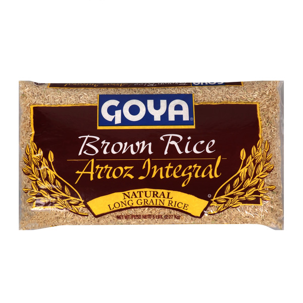 Rice & Grains Goya Natural Long Grain Brown Rice hero