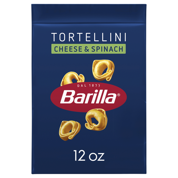 Instant Foods Barilla Cheese & Spinach Tortellini Pasta - Pantry Friendly Dried Tortellini hero