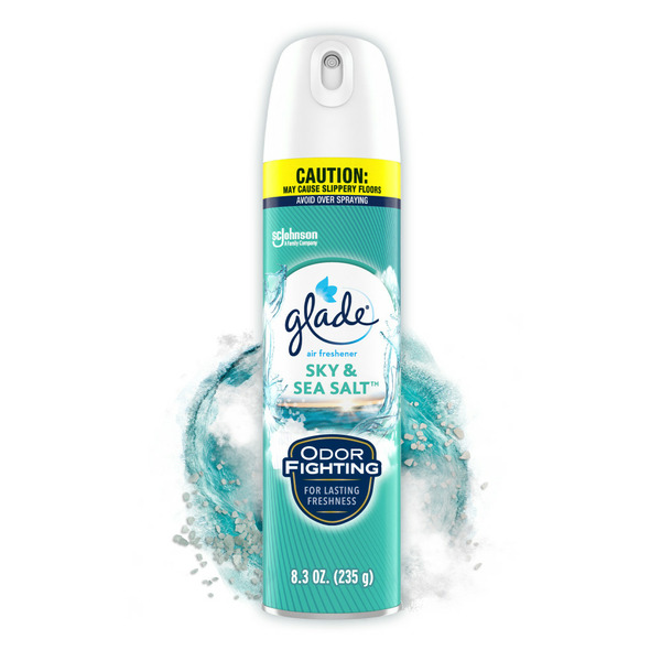 Air Fresheners & Candles Glade Aerosol Spray Air Freshener for Home, Sky & Sea Salt Scent hero