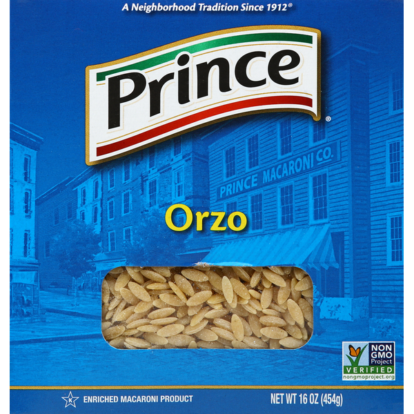 Dry Pasta Prince Orzo hero