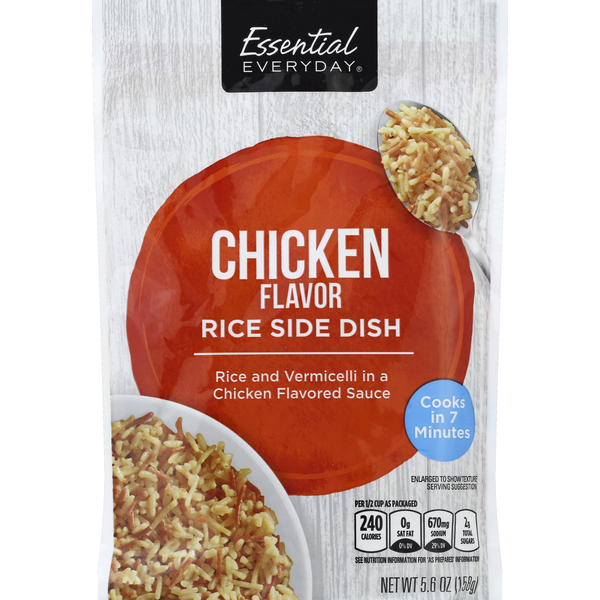 Instant Foods Essential Everyday Rice Side Dish, Chicken Flavor hero