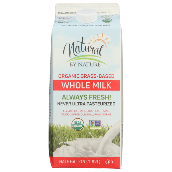 Milk Natural By Nature Fresh Grass-Fed Whole Milk hero