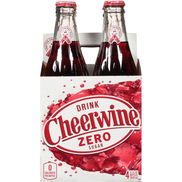 Soft Drinks Cheerwine Soda, Zero Sugar hero