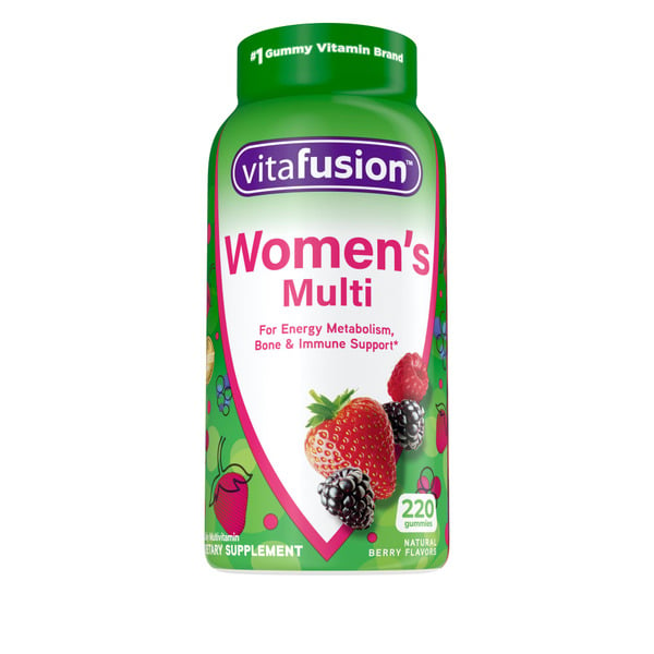 Vitamins & Supplements vitafusion Women’s Gummy Vitamins Dietary Supplement Gummies hero