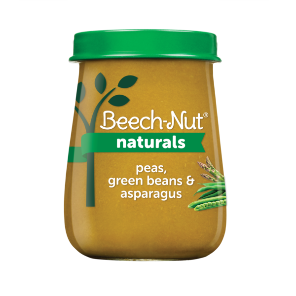 Baby Food & Formula Beech-Nut Naturals Peas Green Beans Asparagus Jar hero